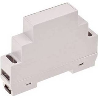 👉 TRU COMPONENTS 4U65020907310 DIN-rail-behuizing 17 x 90 65 Grijs 1 stuks 4058545241996