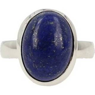 👉 Zilveren 18 active Ring Lapis Lazuli (Maat 18)