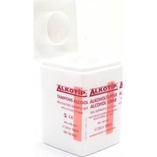 👉 Alcoholdoekje active Servoprax Alko-Tip alcoholdoekjes 150+5 st. (44x44mm) in handige