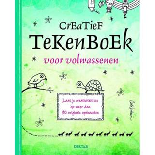 👉 Tekenboek active Creatief voor Volwassenen 9789044743005