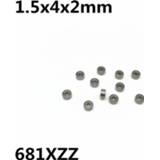 👉 Bearing 50Pcs 681XZZ L-415ZZ 1.5x4x2 mm Deep groove ball Miniature High quality Model aircraft 681 681X