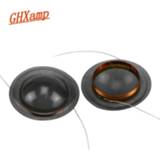 👉 Luidspreker GHXAMP 20Core 20.4MM TREBLE Voice Coil KSV 8OHM Speaker repair accessories Tweeter Crystal Translucent silk Diaphragm DIY 2PCS