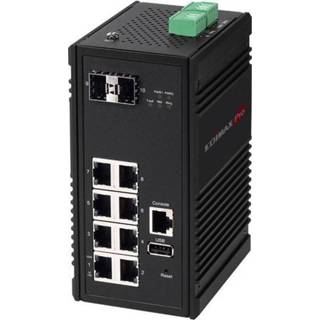 👉 Ethernet switch EDIMAX Pro IGS-5208 Industrial 8 + 2 poorten 4717964703248