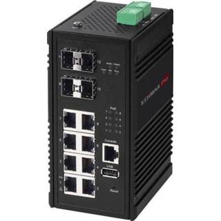 👉 Ethernet switch EDIMAX Pro IGS-5408P Industrial 8 + 4 poorten PoE-functie 4717964703330