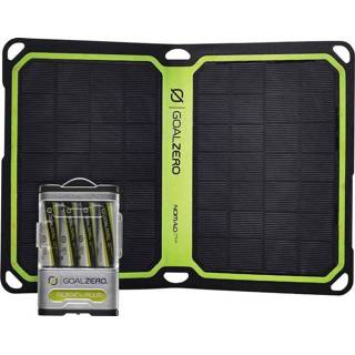 👉 Zonnecel Solarlader Goal Zero Solar-Kit Nomad 7+ - Guide 10 Plus 41030 Laadstroom 800 mA 7 W Capaciteit 2300 mAh 847974005521