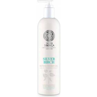 👉 Douche gel zilver active Natura Siberica Silver birch refresh shower (400 ml)