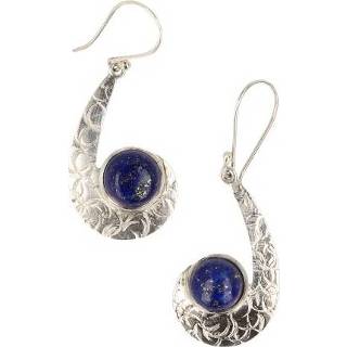 👉 Oorbel zilver active Oorbellen Lapis Lazuli