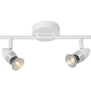 👉 Wandspotje Lucide CARO-LED Wandspot 2x GU10/5W L32 H12.5 cm W10cm 5411212133403