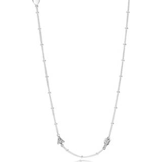 👉 Zilver active karabijnslot vrouwen Pandora 397795CZ Ketting Sparkling Arrow 60 cm 5700302745283