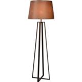 👉 Vloerlamp Lucide COFFEE E27 D55 H165cm Roest 5411212315038
