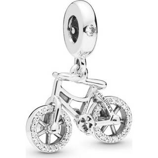 👉 Zilver natuur active vrouwen Pandora 797858CZ Hangbedel Brilliant Bicycle 5700302765069