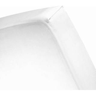 👉 Hoeslaken wit Damai Protect Flanel/PU 80 x 200 (01) white (tot 25 cm) 8712366012253