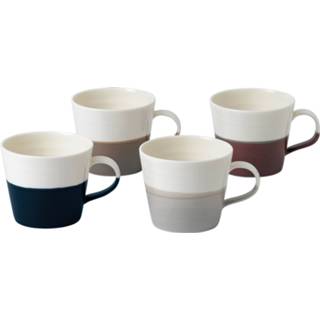 👉 Mok porselein multicolor Royal Doulton Coffee Studio Mokken 0,27 L - 4 st. 701587391320