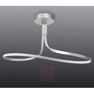 👉 Plafond lamp warmwit a+ chroom mantra metaal LED plafondlamp Nur 40 W