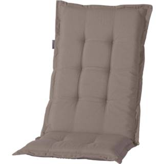 👉 Tuinkussen hoge rug   Panama Taupe