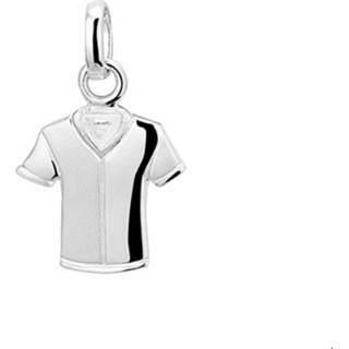 👉 Hanger zilver vrouwen mat glanzend voetbalshirt active zilverkleurig TFT Poli/mat 25 x 16 mm 8718834535477