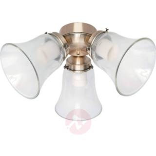 Plafond ventilator nikkel geborsteld hunter a++ Lamp voor plafondventilatoren Hunter,