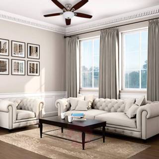 👉 Plafondventilator a++ hunter nikkel staal Builder Deluxe met licht