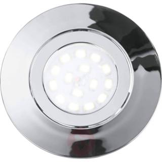 👉 Inbouwspot eco-light warmwit a+ chroom aluminium Zenit - draaibare LED inbouwspot,