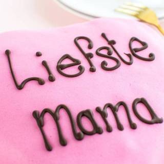 👉 Liefde roze Liefste mama taartje