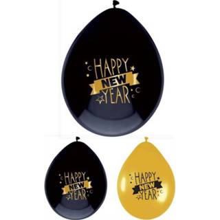 👉 Ballon Ballonnen Happy New Year (6st)