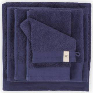 👉 Washandje katoen unisex donkerblauw Walra Soft Cotton 16x21 cm 550 gram Navy - 2 stuks 8719023278281