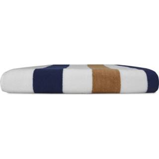 👉 Goud katoen unisex donkerblauw The One Towelling Beach Towels T1-90 Stripe Navy / Gold