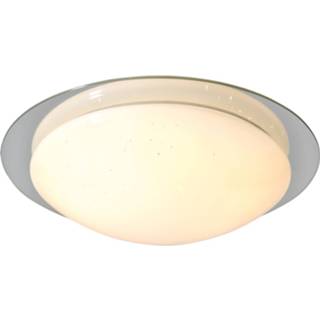 👉 Glas modern wit LED-plafondlamp Palma, Naeve 4003222845936