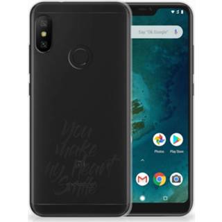Xiaomi Mi A2 Lite TPU Hoesje Design Heart Smile 8720091561632