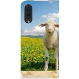 👉 Standcase Samsung Galaxy A50 Uniek Hoesje Schaap en Lammetje 8720091145689