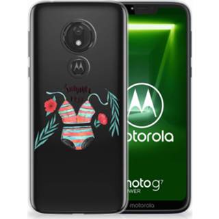 👉 Motorola Moto G7 Power Uniek TPU Hoesje Boho Summer 8720091917248