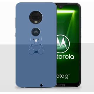👉 Baby's Motorola Moto G7 | Plus Uniek TPU Hoesje Baby Rhino 8720091929029