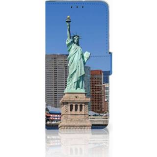 👉 Motorola Moto G7 Power Uniek Boekhoesje Vrijheidsbeeld 8720091929906