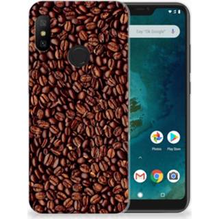 Koffieboon Xiaomi Mi A2 Lite Uniek TPU Hoesje Koffiebonen 8720091972797