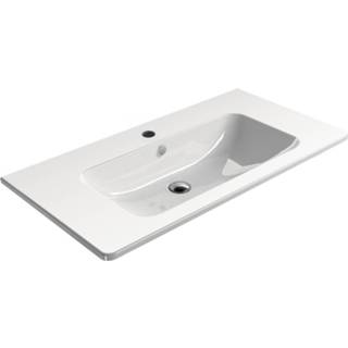 👉 Wastafel wit keramiek active segno Ben Xtra Glaze