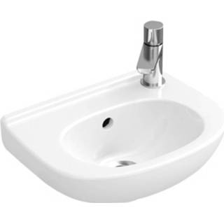 Fontein wit active Villeroy & Boch O.Novo 36x27,5cm kraangat rechts