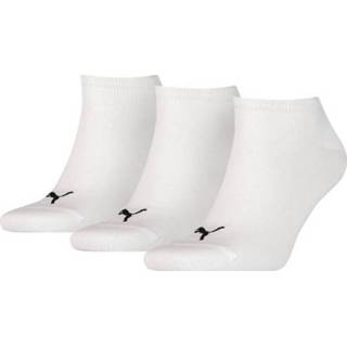 👉 Puma sokken invisible wit 3-pack-35-38