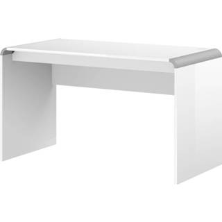 👉 Bureau wit MDF Hout glans Murano 100 cm breed in hoogglans