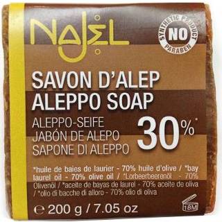 👉 Laurierolie Najel zeep aleppo regular 30% - 200g