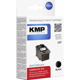 👉 KMP Inkt vervangt Canon PG-510 Compatibel Zwart C77 1511,4001