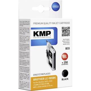 KMP Inkt vervangt Brother LC-985 Compatibel Zwart B33 1523,0001