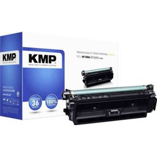 👉 Zwart KMP Tonercassette vervangt HP 508A, CF360A Compatibel 6000 bladzijden H-T223B 4011324253702