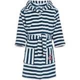 👉 Blauw witte kinderen Blauw/witte badjas/ochtendjas met strepen voor