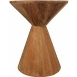 👉 Bijzet tafel standaard bruin nederlands hout Bijzettafel Hourglass - gerecycled 8719956073045