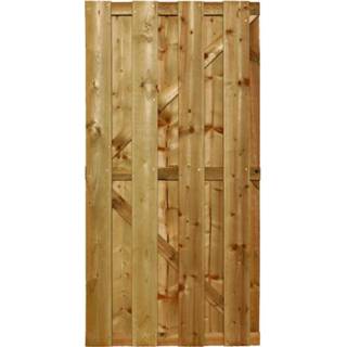 👉 Tuinpoort grenen poort tuindeur 180x90cm