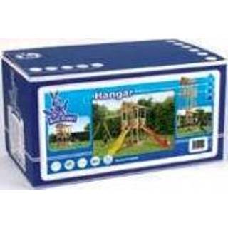 👉 Speeltoestel houten speeltoestellen speeltoren bouwdoos Hangar 8718481761250