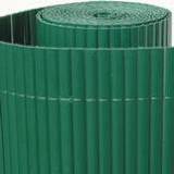 👉 Tuinscherm groen kunststof PVC tuinafscheiding balkonscherm 1x5m 8718481397329