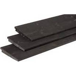 👉 Potdekselplank zwart Douglas rabat potdekselplanken 500cm