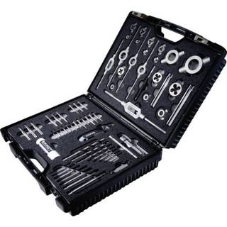 👉 Reparatieset Schroefdraad 61-delig HSS-E Exact 70521 metrisch M3, M4, M5, M6, M8, M10, M12 4026558705217