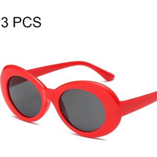 👉 Kleurlens vrouwen mannen 3 PC's Vintage kleur Lens UV400 zonnebril voor willekeurige 6922130428599